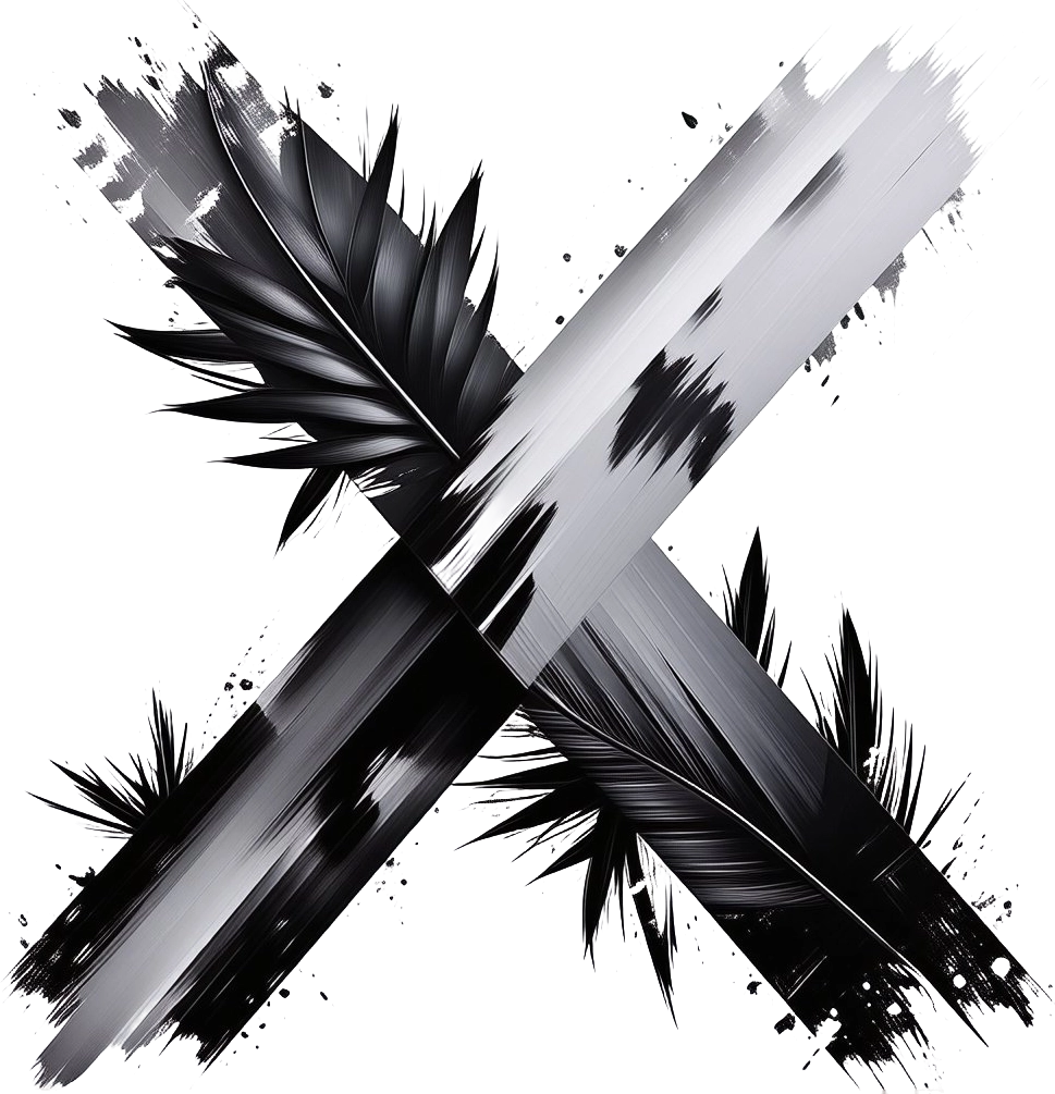 Feather Cross